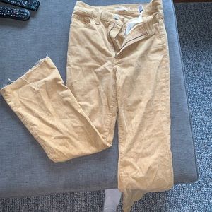 Levis corduroy ribcage pant
